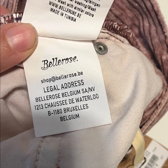 Bellerose Parthe Cord Corduroy pants– Dusty Pink (Flawed) - Picture 13 of 16